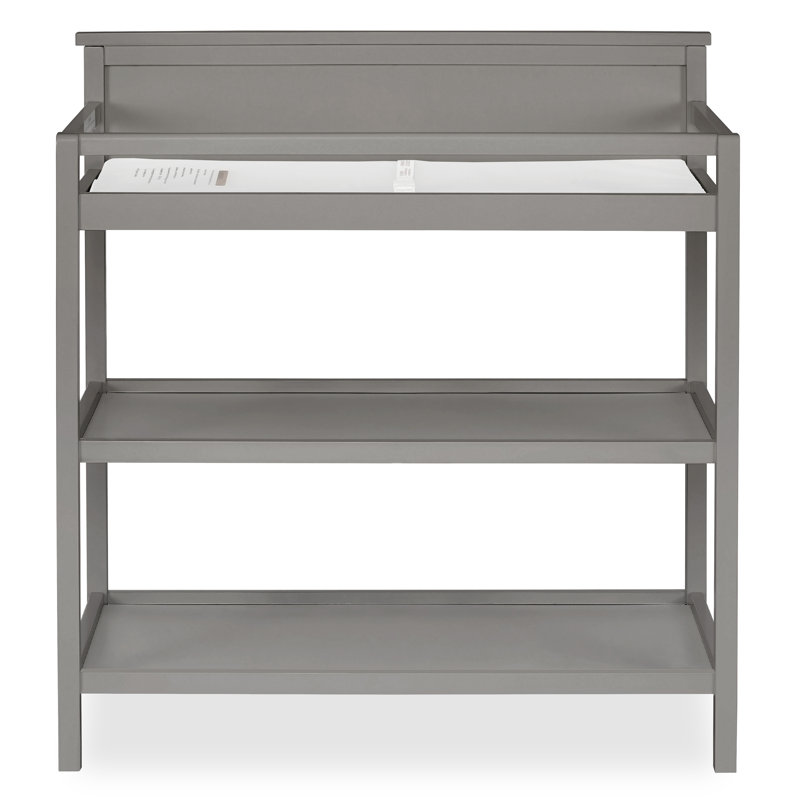 Table à langer universelle avec coussin, Gris acier
