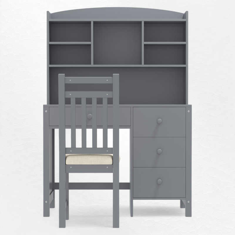 Ensemble de 2 bureaux d'écriture, Gris