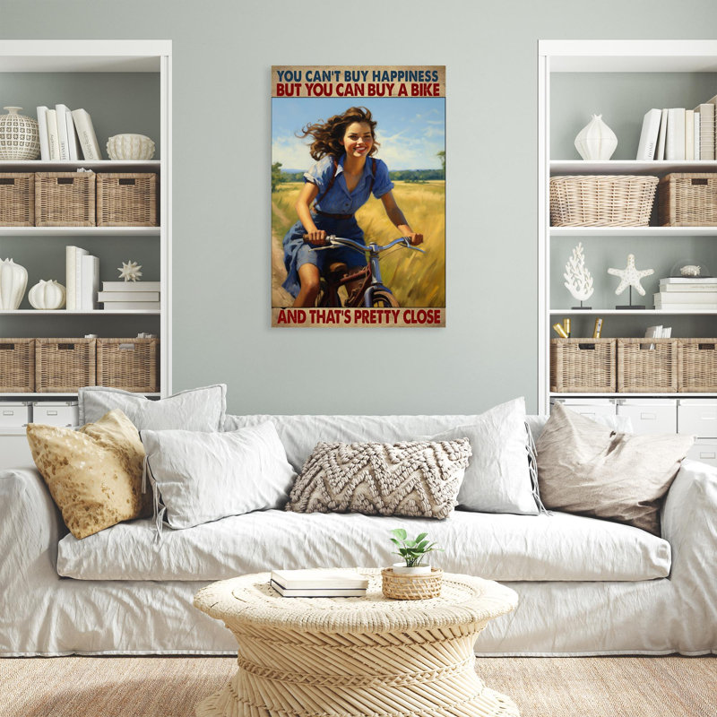 «Lakelynn You Get Old When You Stop Boxing On», impression sur toile, H 36 po x l 24 po x P 1,25 po