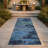 Machine Washable Indoor/Outdoor Chantille ACN2813 Abstract Rug-779018662-779018663
