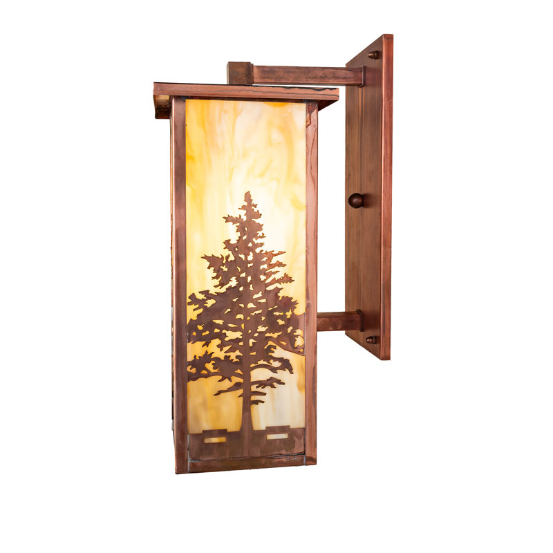 7.5" Wide Hyde Park Tamarack Wall Sconce