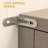 47" Modern Fluted Buffet Cabinet, 2 Drawers + Adjustable Shelves – Large Storage for Dining Room, Living Room-31182217