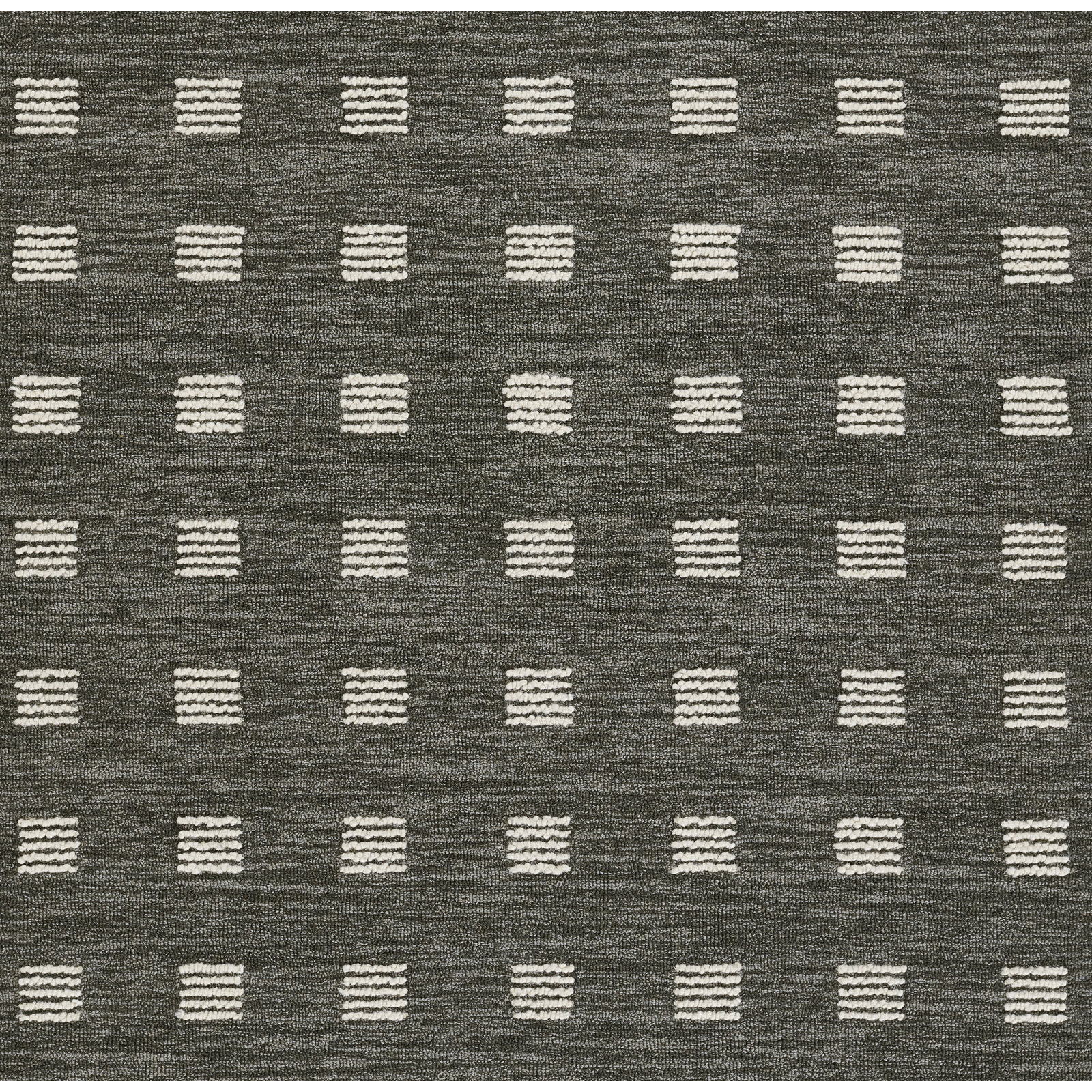 Lanora Hand-Tufted Geometric Wool Rug, Rectangle  2' x 3'