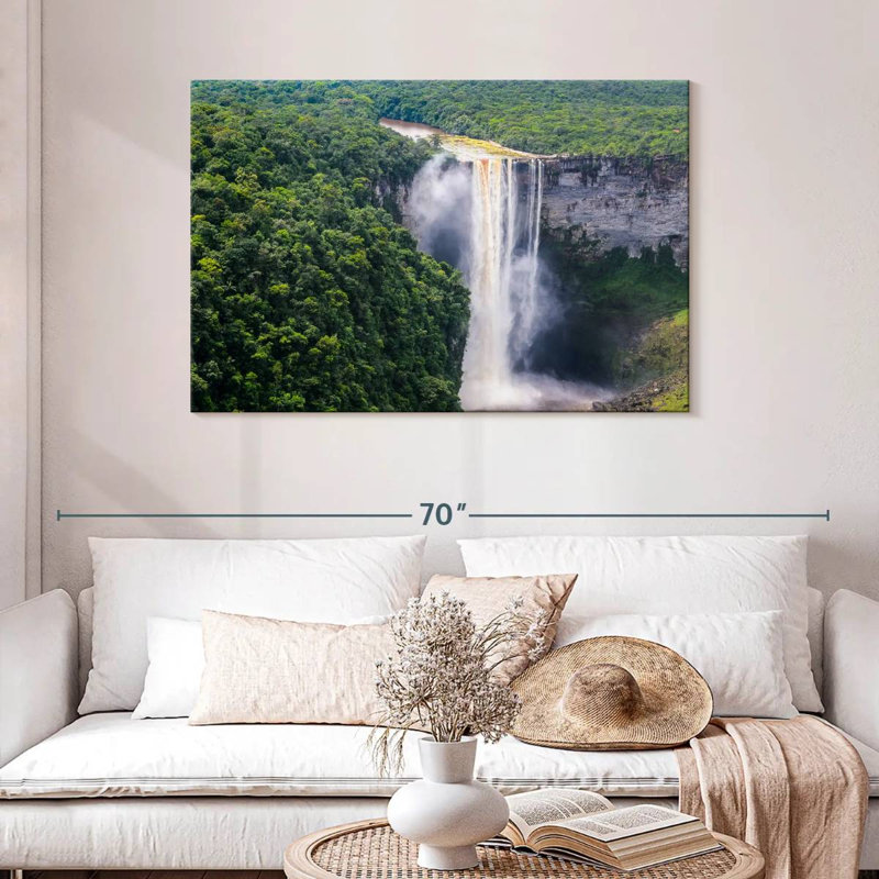 Alvord Kaieteur Falls, 30" H x 45" W