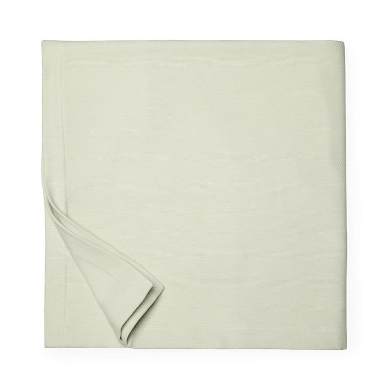 Allegra Hand Woven Blanket, Aloe, Full/Queen