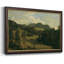 Paysage près de Miesenbach, v. 1830 - Frederic Gauermann - Toile encadrée sur mesure-129258521-129258522-129258526
