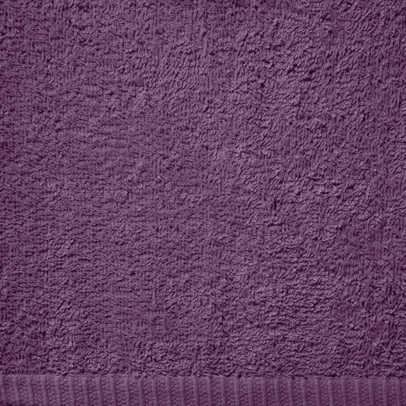 Quick Dry Cotton Face Cloth, Plum