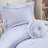 3 - Piece Twin/Twin Xl Bedding With Double Ruffle, Accent, And Soft Microfiber