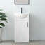 Shelitha 45 mm Freestanding Single Vanity with Euro Ceramic Basin