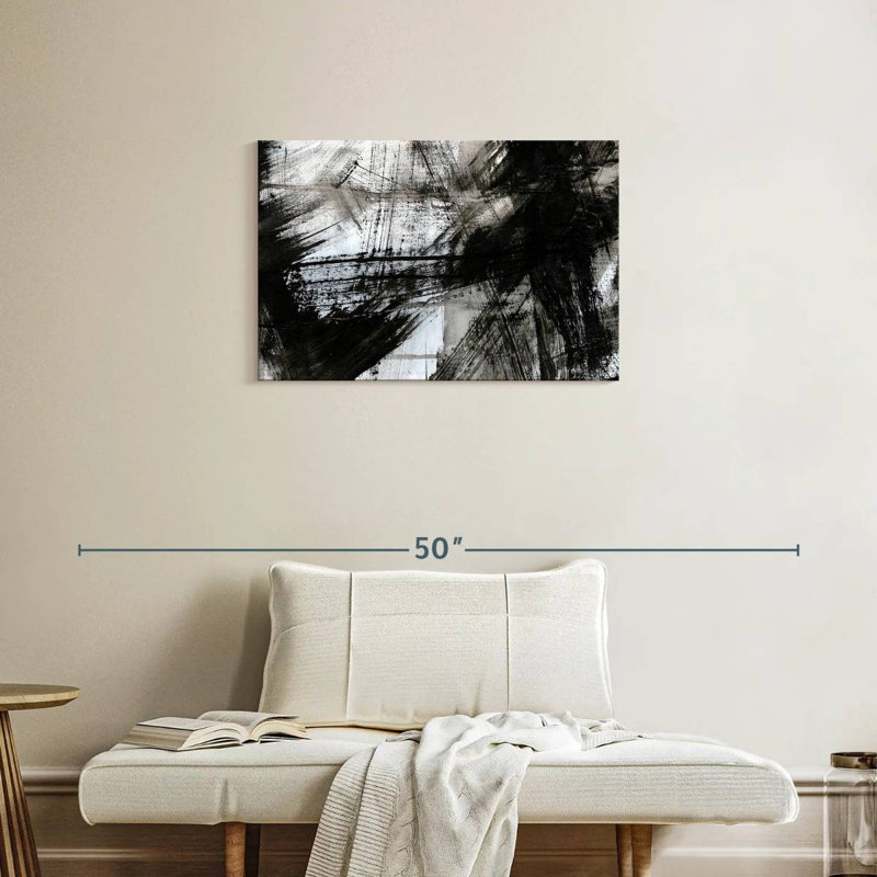 Avery Minimal Strokes - noir I, H 20 po x l 30 po