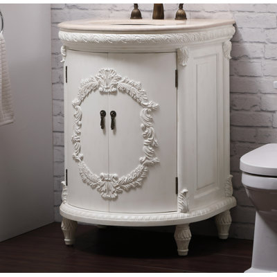 Ensemble de meuble-lavabo simple 25 po Aravale