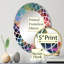 Miroir mural Zisel-1076593540