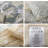 SLEEPBELLA Duvet Cover Queen Size, 600 Thread Count Cotton Beige & Bluish Grey Printed With Luxurious Leaves Pattern Reversible Botanical Comforter Cover Sets, Bedding Set 3Pcs-120317447-120623264