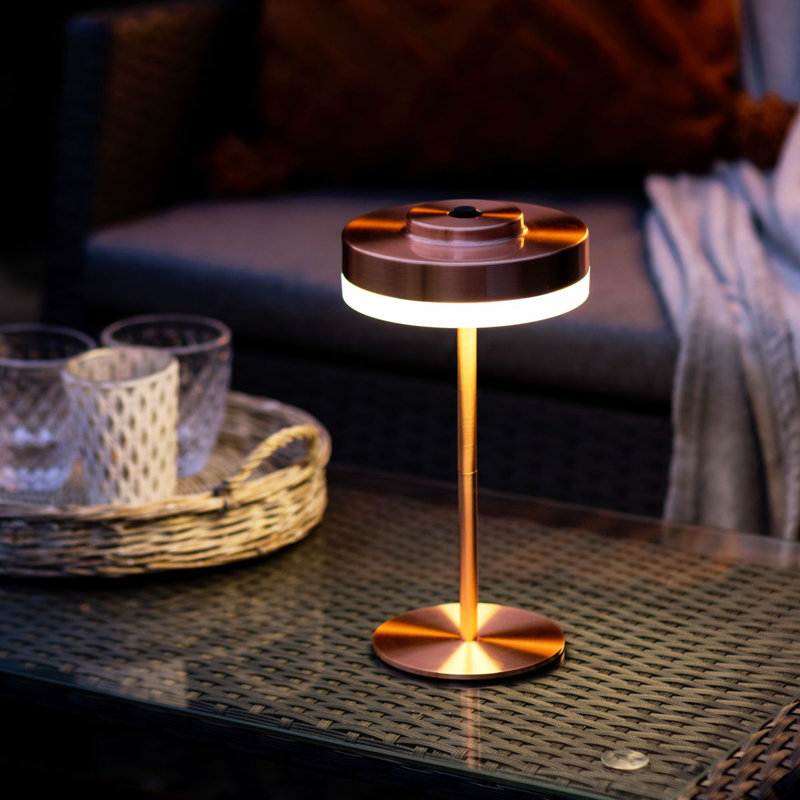 Liana Metal Table Lamp, Copper