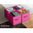 Sorbus 13 Inch Storage Bins - Sturdy Collapsible Fabric Storage Cubes with Handle - 8 Foldable Baskets for Organizing Clothes, Toys, Books - Storage Baskets for Shelves, Closets-116498480