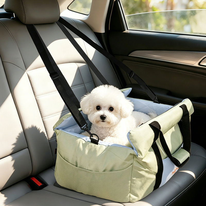 Pet Car Seat Bed, Green