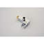 Système de douche en laiton blanc - Tête de pluie murale luxueuse avec installation facile pour installation dans la salle de bain