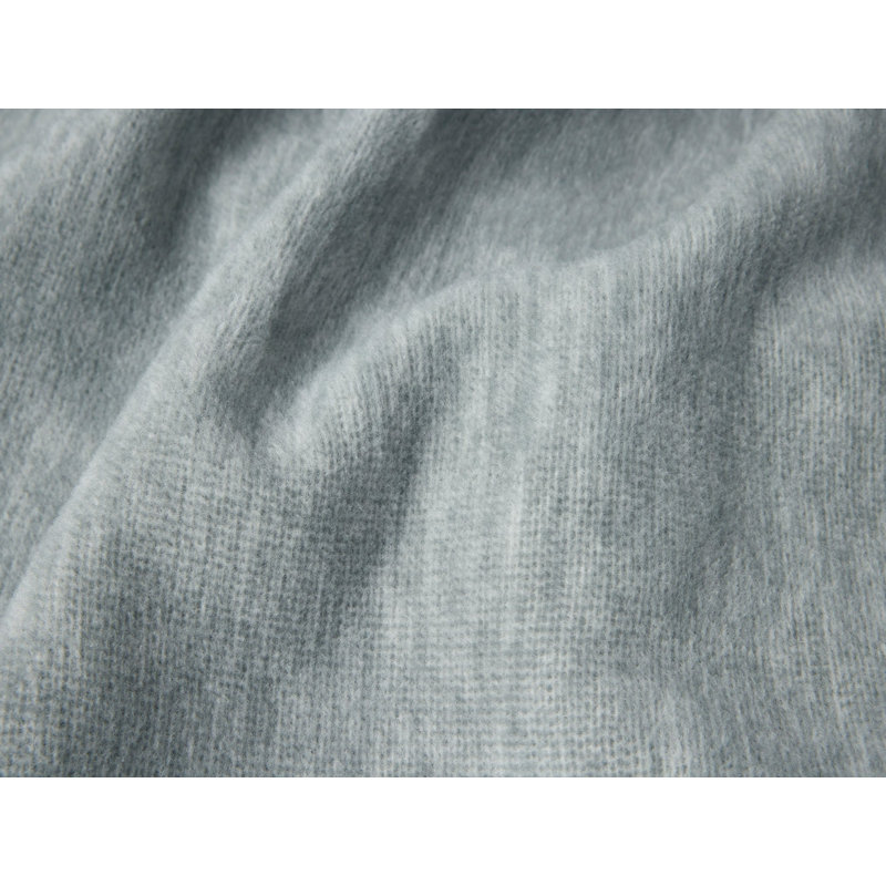 Full Circle Cotton Blanket, 92" L x 90" W, Granite/Marble