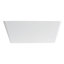 Baignoire autoportante rectangulaire à double face avec drain 59 pouces Kingston Brass
