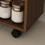 Chariot pour îlot de cuisine 47 "avec tablettes et roulettes