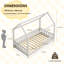 European Single (90 X 200 Cm) Toddler Beds House Beds-1846971046