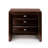 Nightstand With 2 Robust Drawer Sections And 1 Versatile Pull Tray For Bedroom Organization Drawers Pull-Out