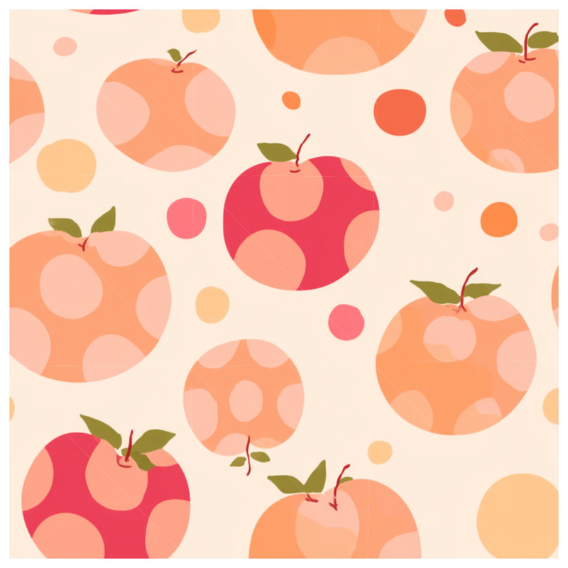 Coussin Apples, 14 X 14 pouces