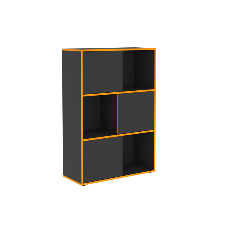 Kuwan 99 cm H x 68.5 cm W Standard Bookcase