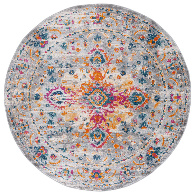 Silas Area Rug, Round 201cm