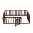 Wood Daybed Frame With Fence-945896500-945896503
