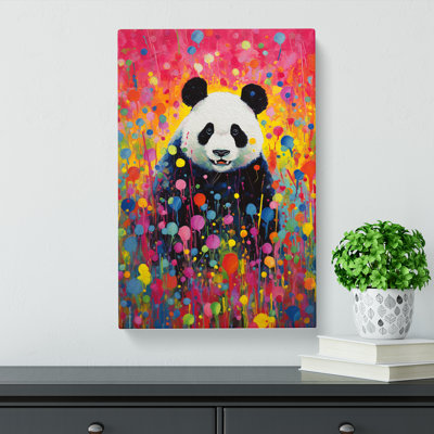 Panda Colour Field No.2 - No Frame Print