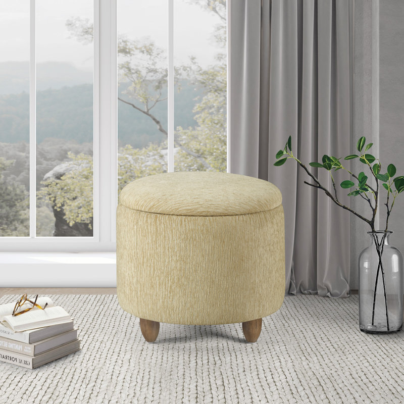 Repose-pieds Twomey, Polyester brun clair