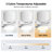 Dc Motor Indoor Flush Mount Ceiling Fan With Light Kit And Remote-530119017-536125090-530119019
