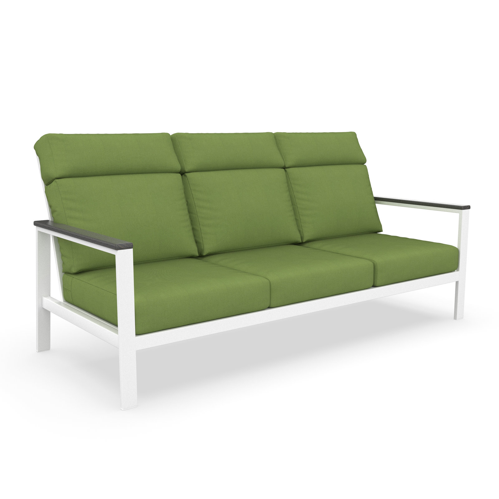 Townsend 80" Sunbrella® Patio Sofa, Solid Color, Spectrum Cilantro