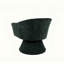Chaises d'appoint pivotantes, fauteuil demi-tonneau moderne en tissu vert pour bureau personnel