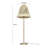 64'' Gold Traditional Floor Lamp
