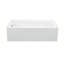 Cameron 2 DoloMatte 60" x 30" Alcove Soaking Solid Surface Bathtub-20626523-58468484