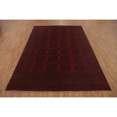 Tapis oriental géométrique 8 x 11