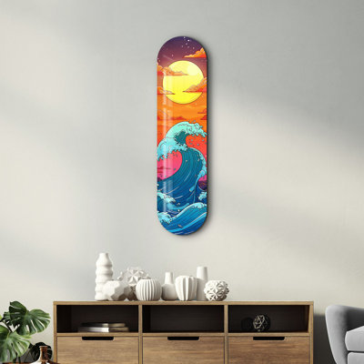 Decorative Tempered Glass Painting