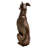 Greyhound Sentinel Dog Cast Iron Statue