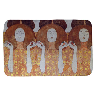 Tapis de bain antidérapant rectangulaire guenevere