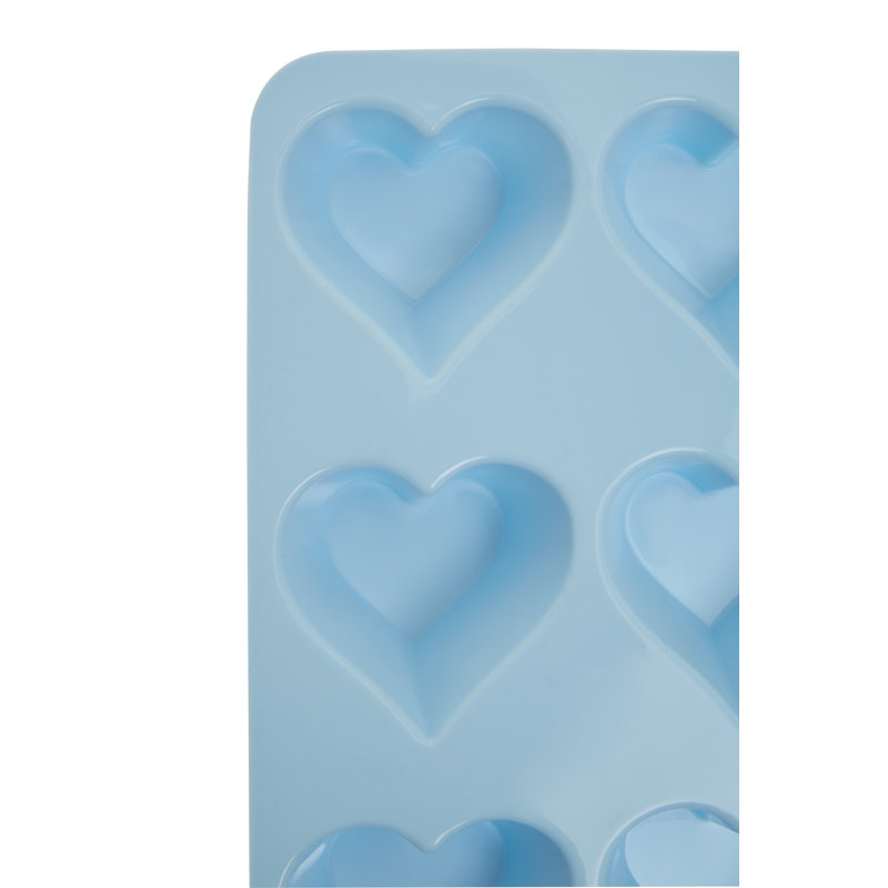 Premier Housewares Zing Silicone Muffin Pan with Lid, Blue