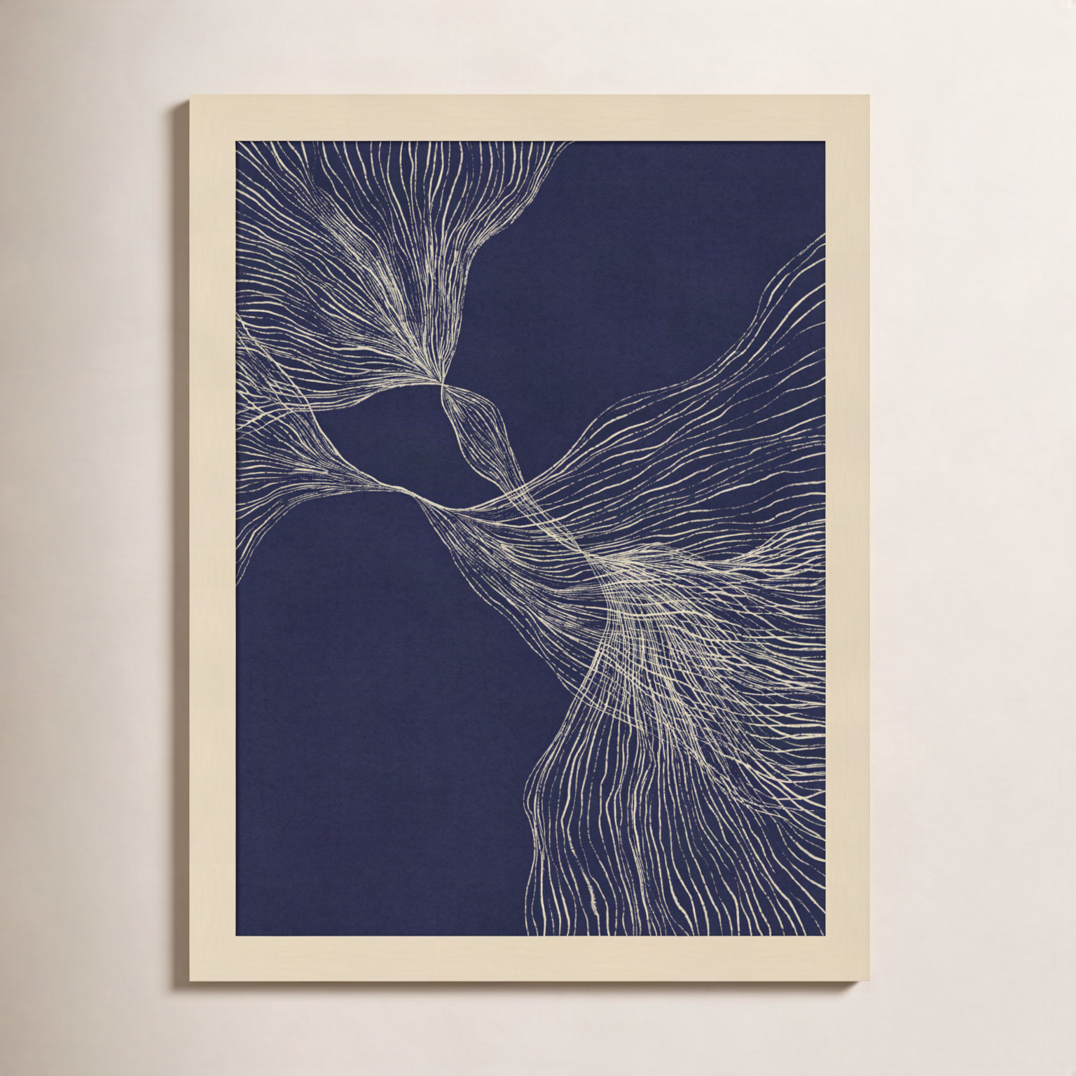 Interaction 1 by Alisa Galitsyna, 17" H x 13" W x 1" D, Brown