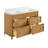 Kennedy 54" Double Bathroom Vanity With Statuario Quartz Top-120824471-121676802