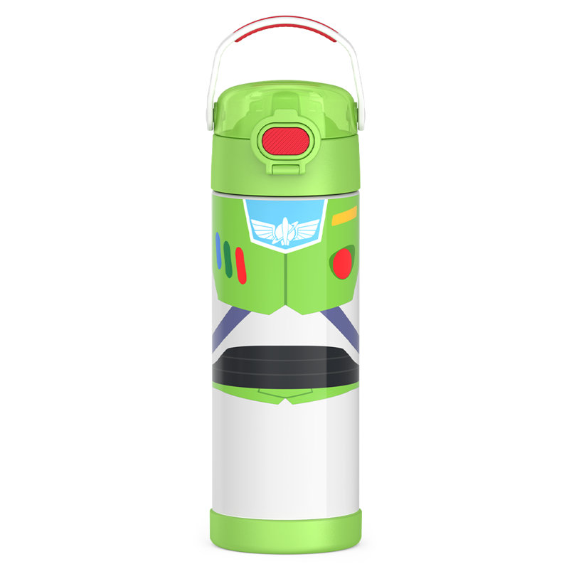 16 oz Bouteille d'eau Funtainer® avec bec et couvercle verrouillable - Toy Story - Buzz
