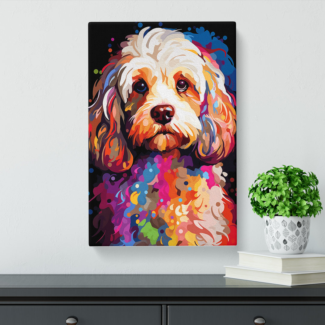 Cockapoo Pop - Wrapped Canvas