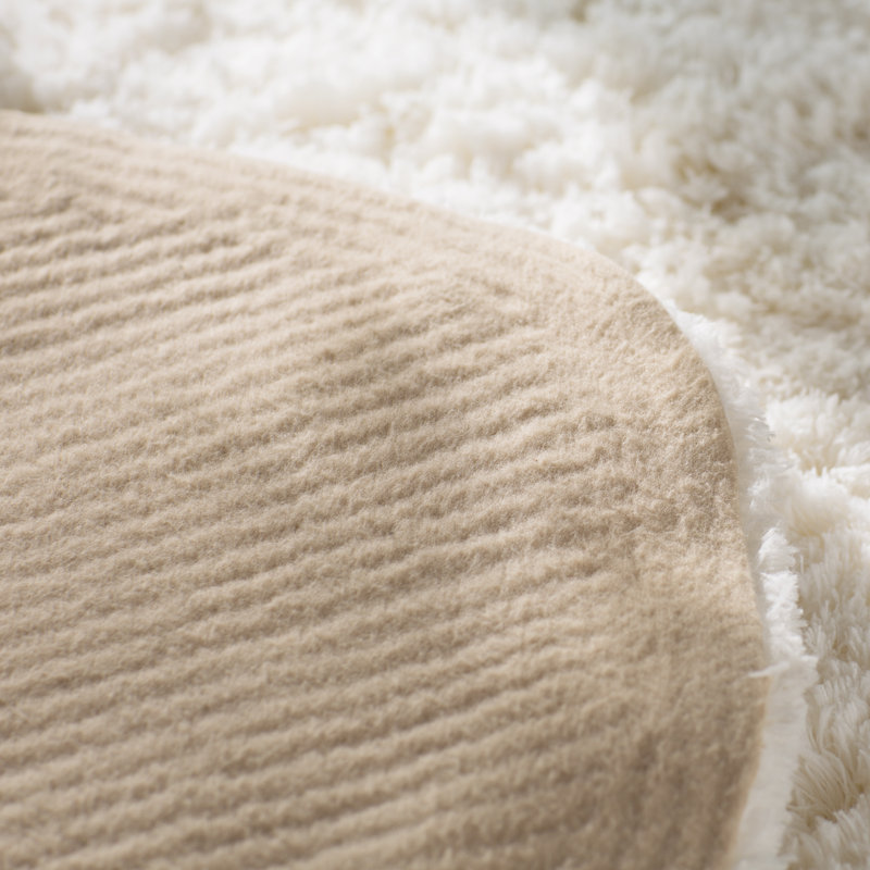 Tapis naturel touffeté à la main Brooklinn