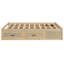 Platform Bed With 6 Storage Drawers-268211362-268211360