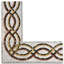 Carrelage mural en mosaïque 4 po x 4 po