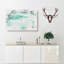 Rowing Boat in Switzerland Watercolour - Wrapped Canvas-56662239